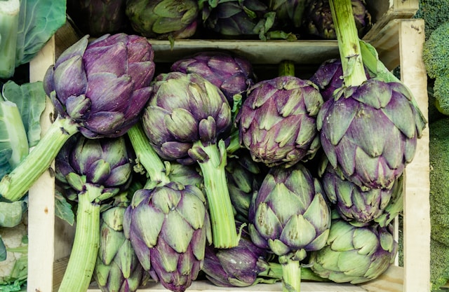 Mediterranean Delight: Artichokes Braised with Olives and Mint